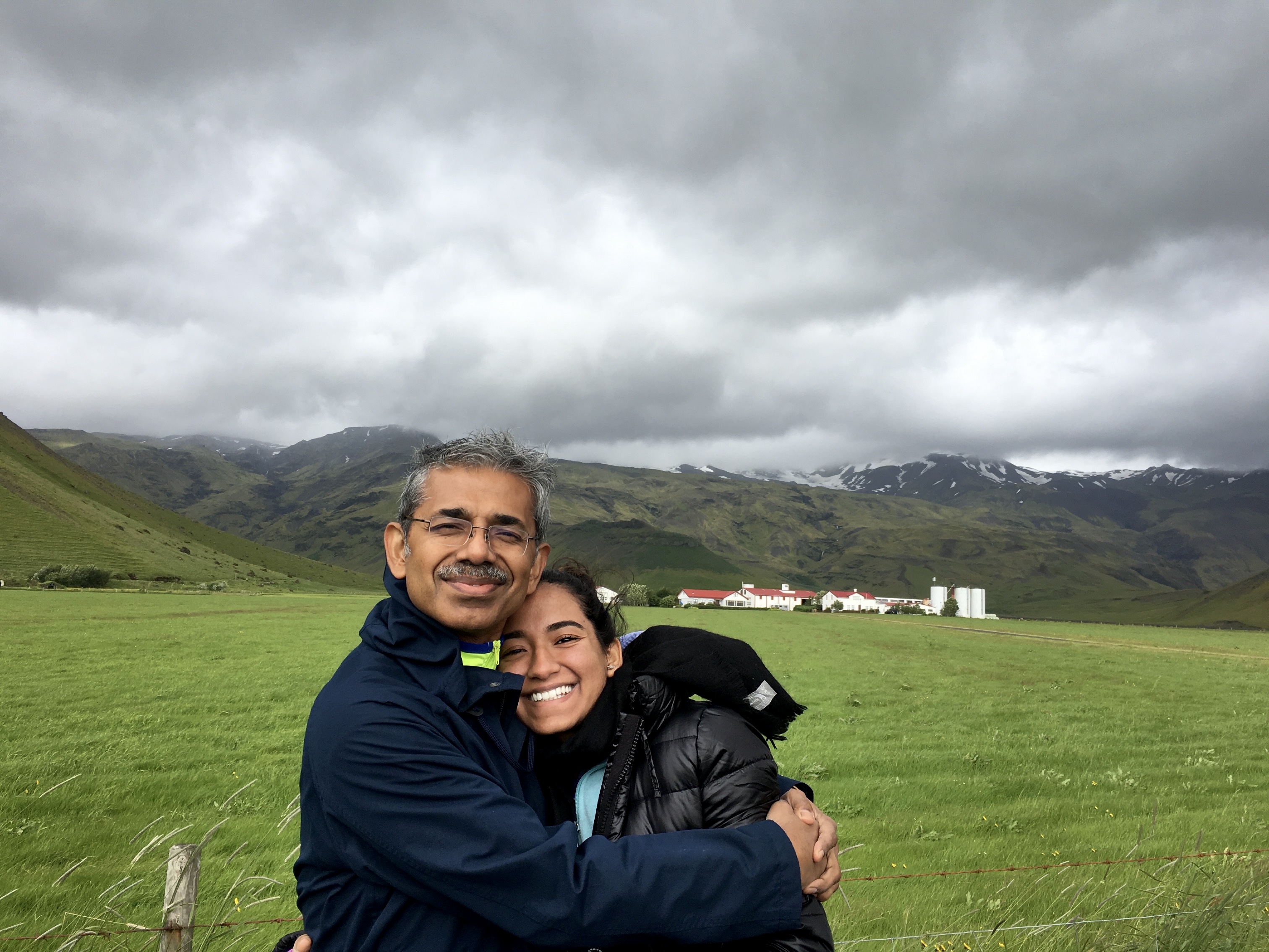 Aayushi Chandra and Her Father