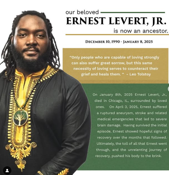 Remembering BLF Alumnus and friend of the program, Ernest Levert Jr.