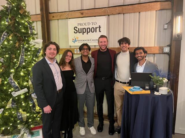 BLF Fellows volunteering at Wyatt's White Christmas on event night
